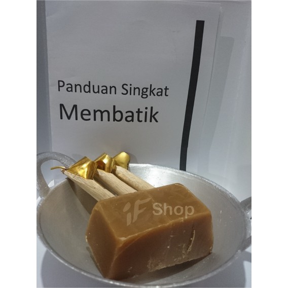 

Alat Batik Minimalis ( Canting, Lilin Malam, Wajan Mini)