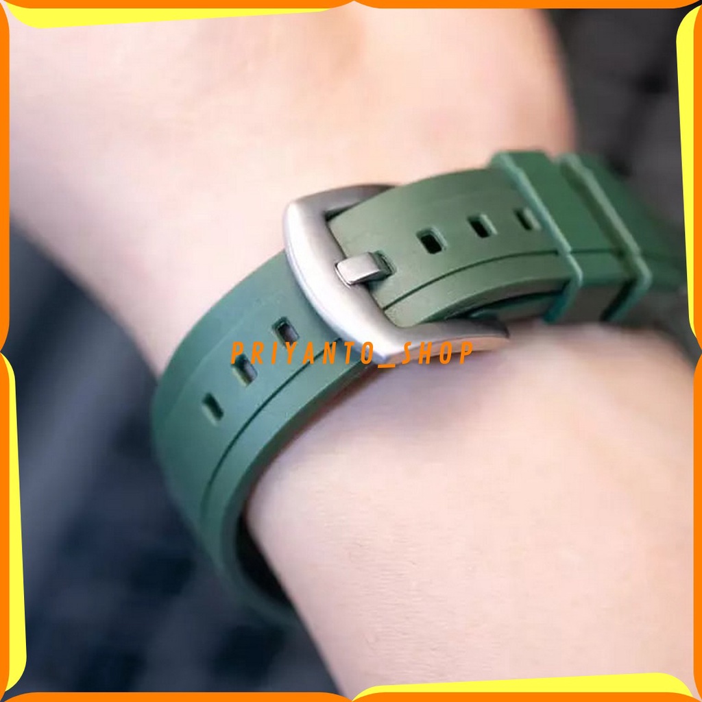 BEST SELLER TALI RUBBER SILICONE 20MM WATERPROOF QUICK RELEASE STRAP WATCH