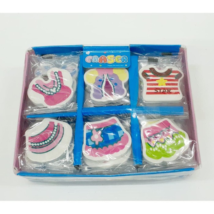 

PENGHAPUS KARAKTER FANCY FASHION 21207 PER PAK ISI 36 | ERASER