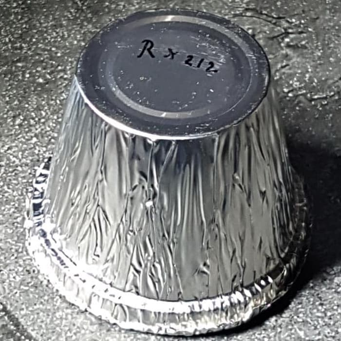 ALUMINIUM MODEL CUP RX-212/57 - WADAH ALUMINIUM FOIL CUP RX212-57