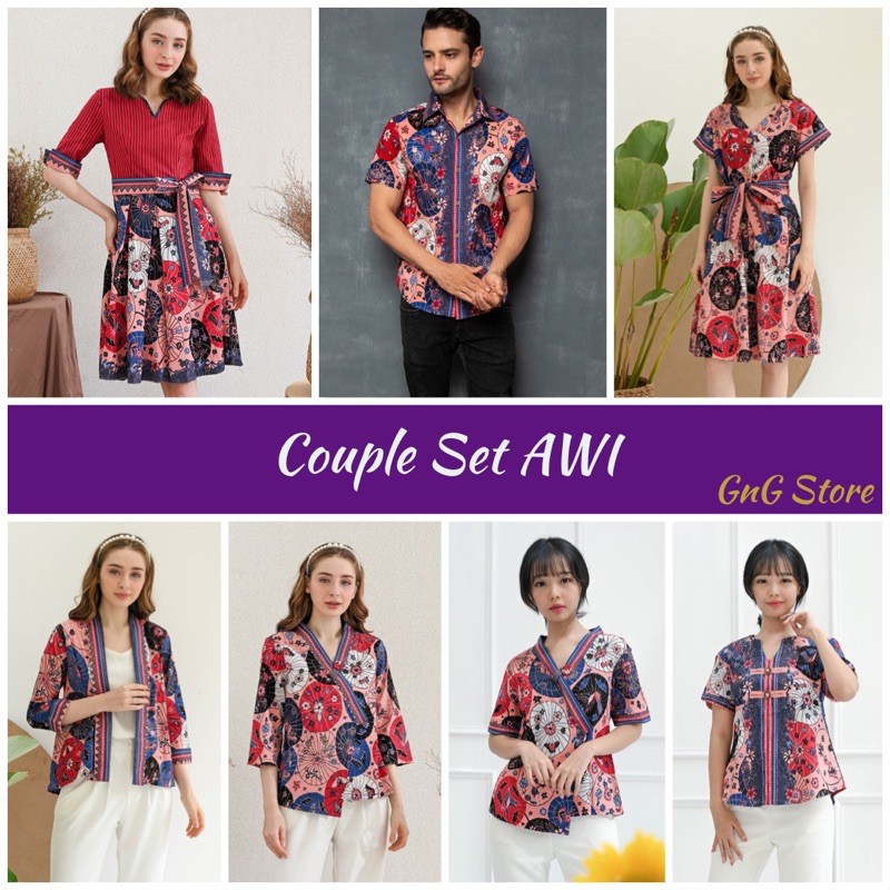 Batik Anak AWI / Dress Batik Anak / Kemeja Batik Anak / Batik anak wanita / Batik Anak Pria