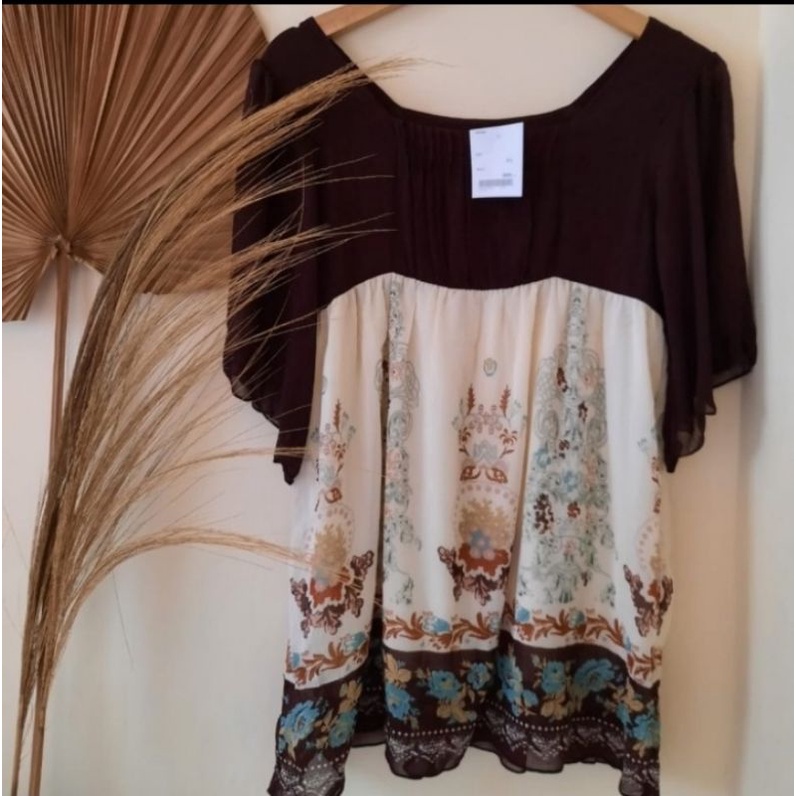 blouse sifon guyur cantik