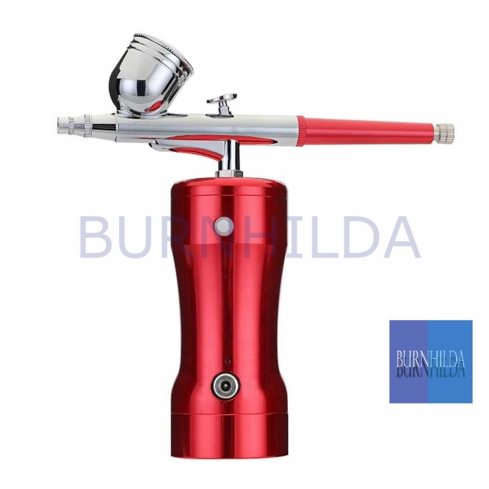 Spray Gun Snefe Air Compressor Airbrush Painting Nail Art with mobil motor burnhilda