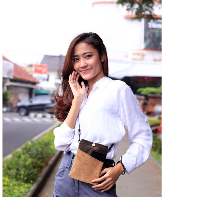 Sling phone Escortbags Tas Selampang Korduroy - Tas Selempang Mini