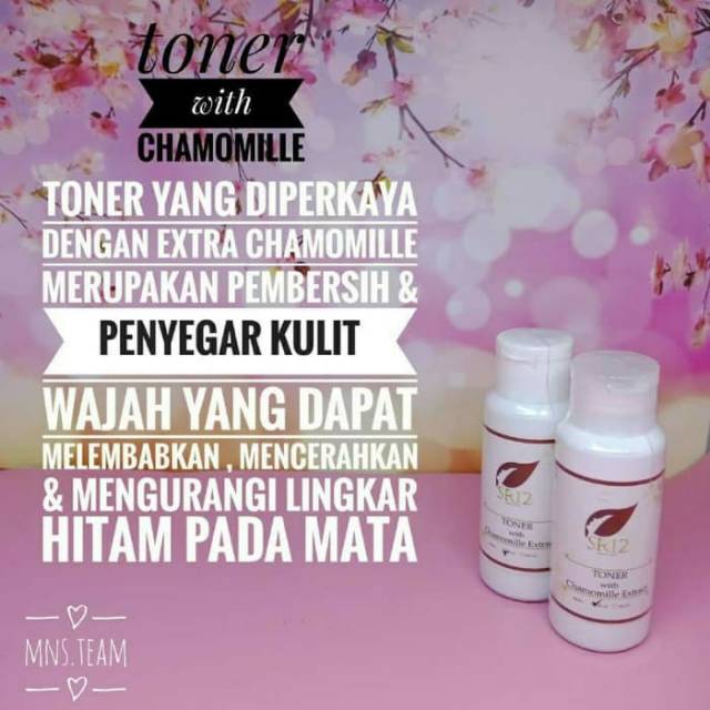 toner with chamomille untuk mata panda SR12 BPOM ORIGINAL