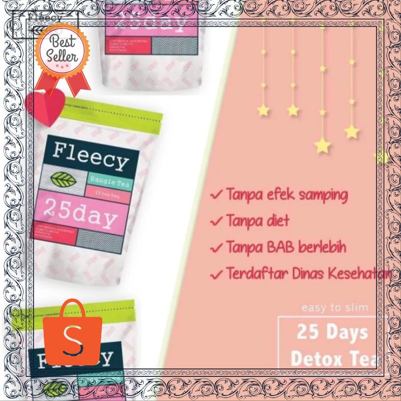 

Termurah FLEECY BANGLE TEA ORIGINAL / TEH DIET PELANGSING / SLIMMING TEA Kekinian