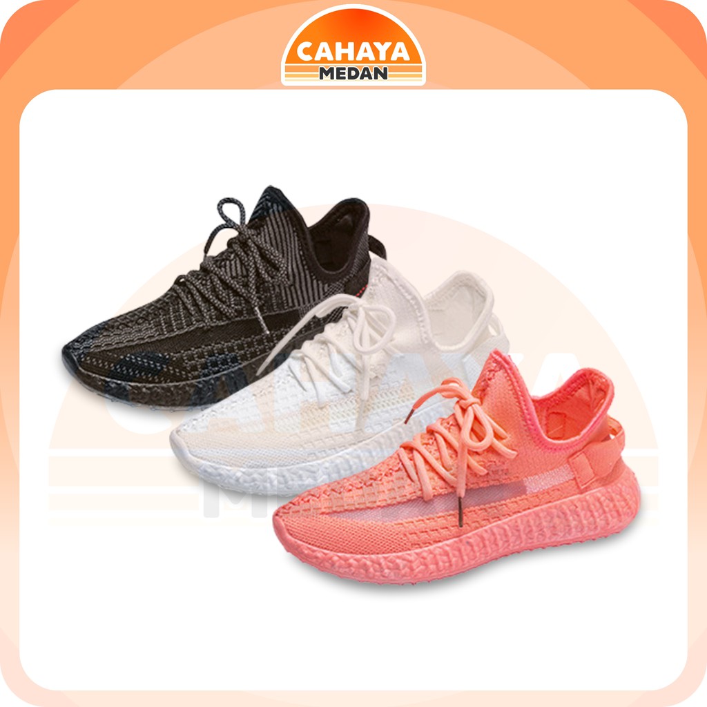 Cahaya Medan SHS032 Sepatu Sneakers Olahraga OOTD Wanita Ulzzang Korea Style Woman Sport Fashion Shoes Murah