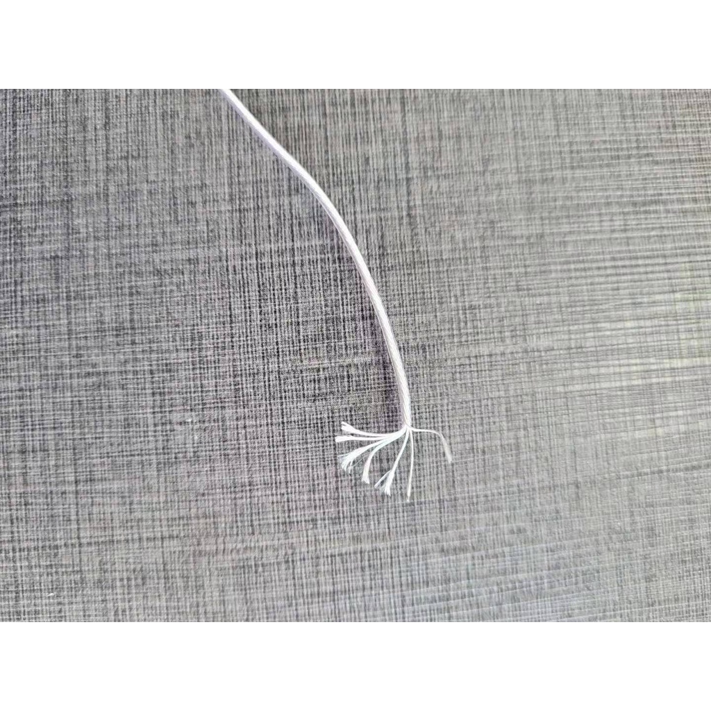 Kabel Earphone Bahan Tembaga Lapis Silver Panjang 5m 1.2mm