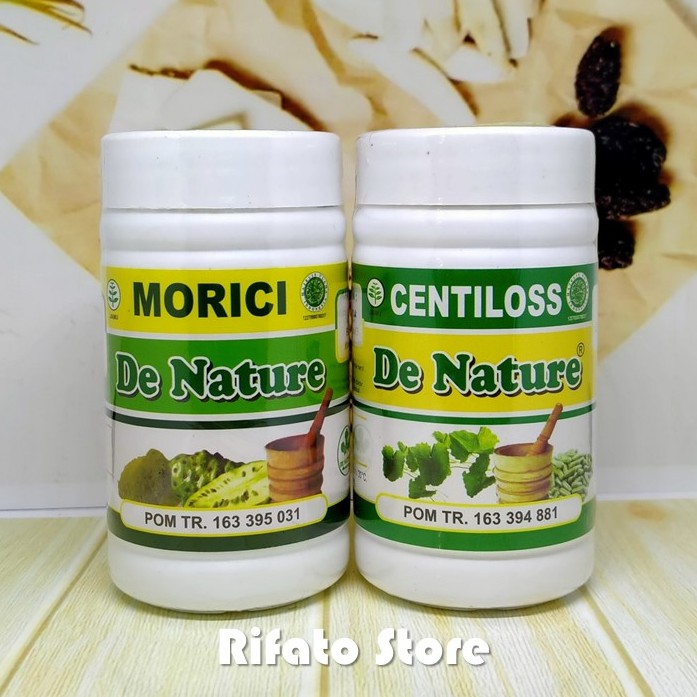 ( ASLI DENATURE ) OBAT STROKE HERBAL - MORICI & CENTILOSS