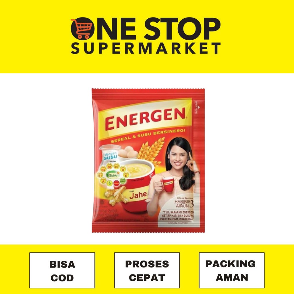 

Energen Sachet Rasa Jahe 29g