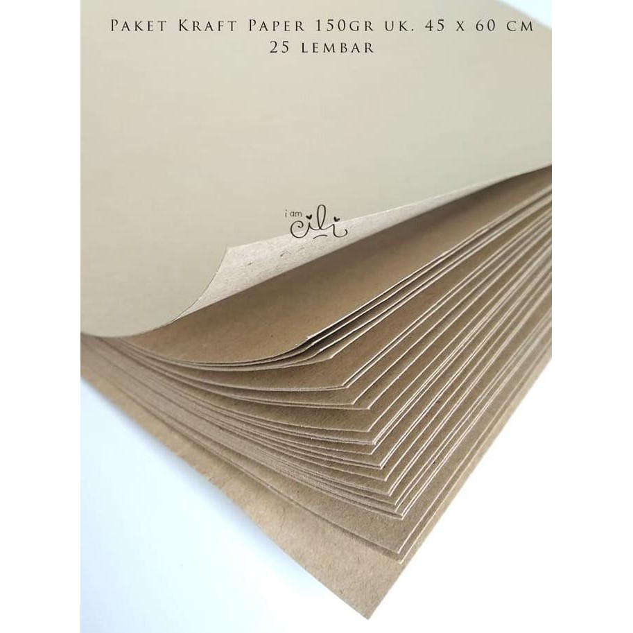 

DISKON Kertas Bungkus Coklat Super tebal