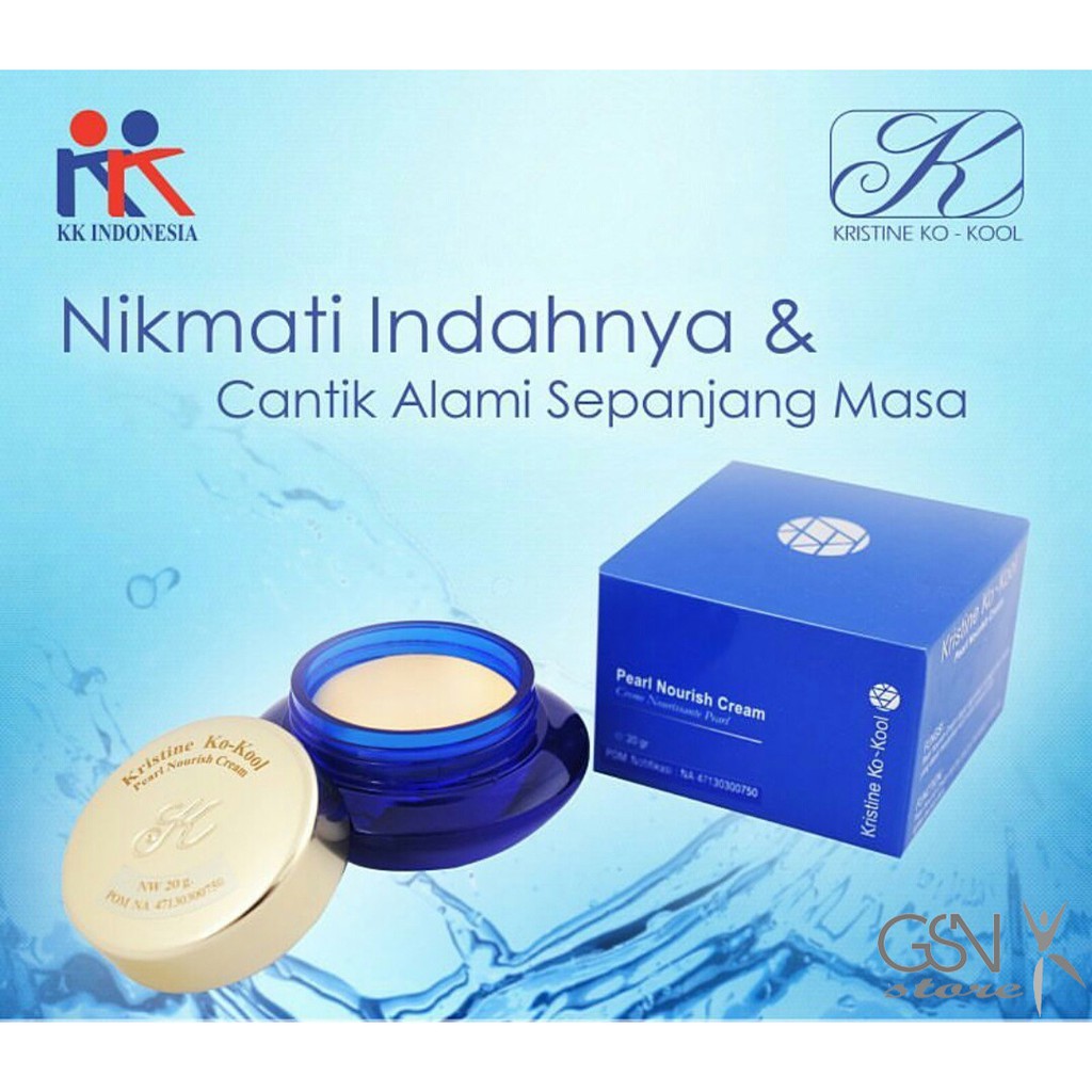 Pearl Nourish Cream (Ekstrak Mutiara dan Beras) 5 gram