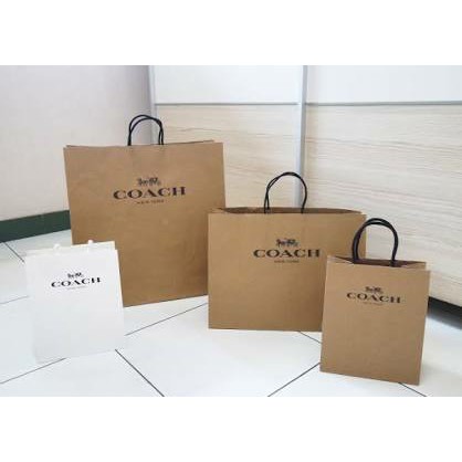 

JUAL MURAH PAPERBAG PAPER BAG COACH ORIGINAL TAS BELANJA COACH