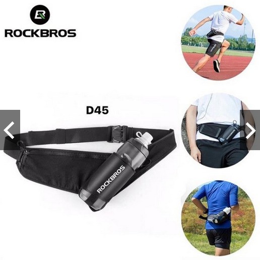 GOSEND Rockbros Tas Pinggang tempat Botol Minum untuk Outdoor / Bersepeda Tas Pinggang