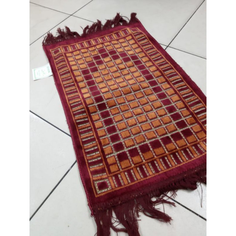 sajadah murah muka Turkey / sajadah mini / sajadah traveling / sajadah muka