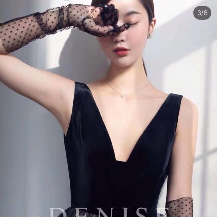 Sarung tangan wanita fashionable UV resistant wanita mengemudi perlindungan matahari