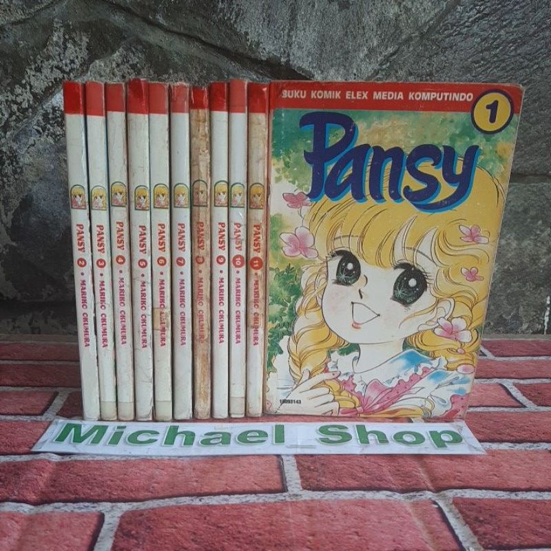 Jual ( B ) Komik Pansy 1-11Tamat Mariko Okumura Langka | Shopee Indonesia