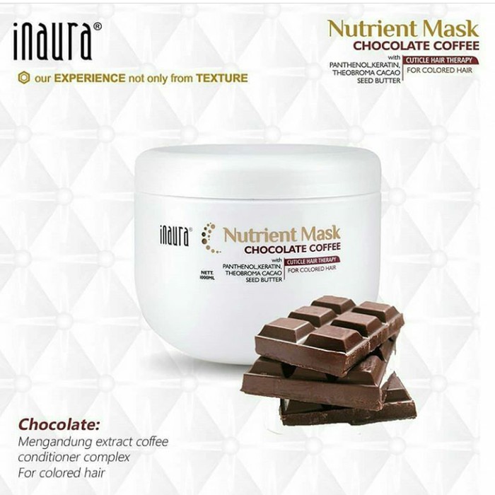 INAURA NUTRIENT MASK 500 gram (masker rambut)