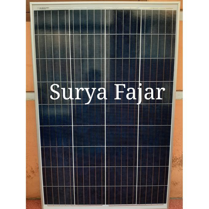 Solar Panel Solar Cell Panel Surya Gh 100wp Poly