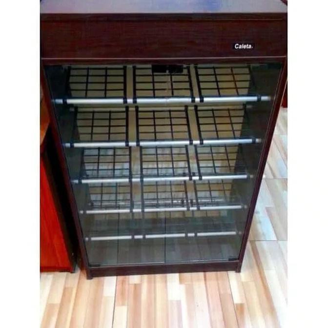 Rak Sepatu / Rak Sandal Kaca / Rak Sepatu Kayu Partikel Terupdate