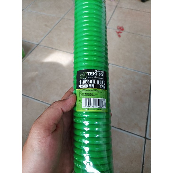 Tekiro Selang Rekoil panjang 12 meter / Selang Angin Spiral Kompresor JAPAN STANDART