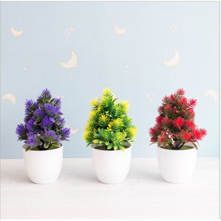 PTT ORNAMEN TANAMAN  POHONPINUS ARTIFICIALFLOWER DECORATION 