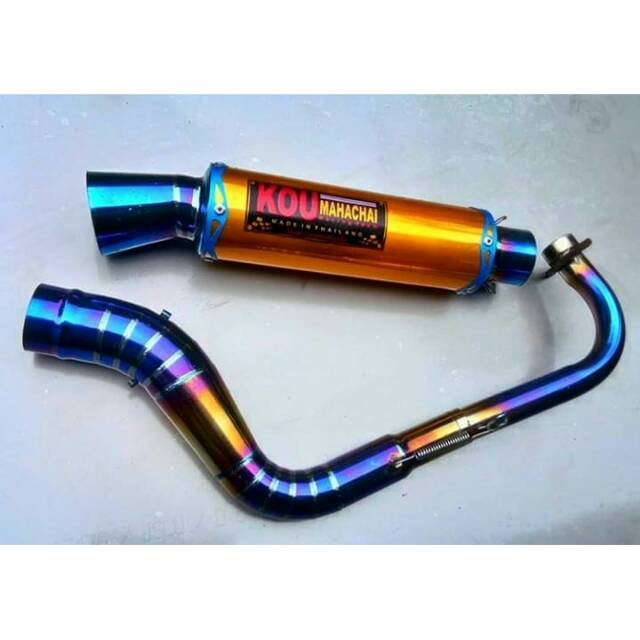 Knalpot KOU Full Metic Mio Vario Beat