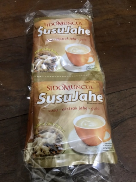 Susu Jahe Sidomuncul Renteng Isi 10 pcs