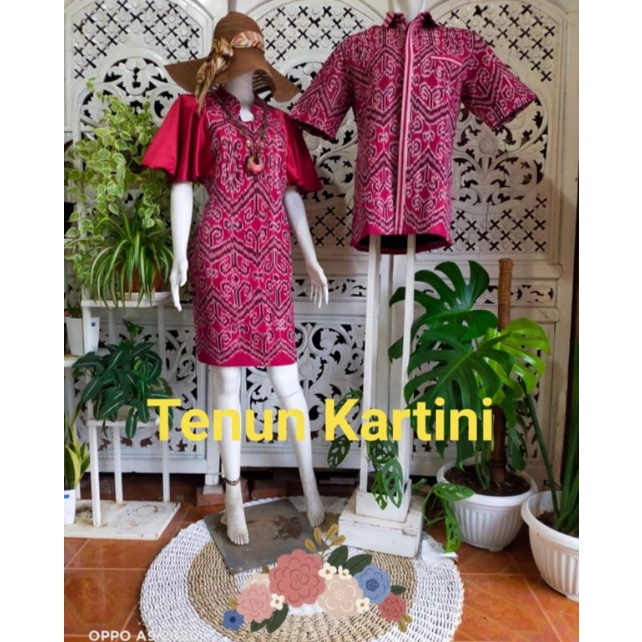 Set Kople Tenun motif Toraja