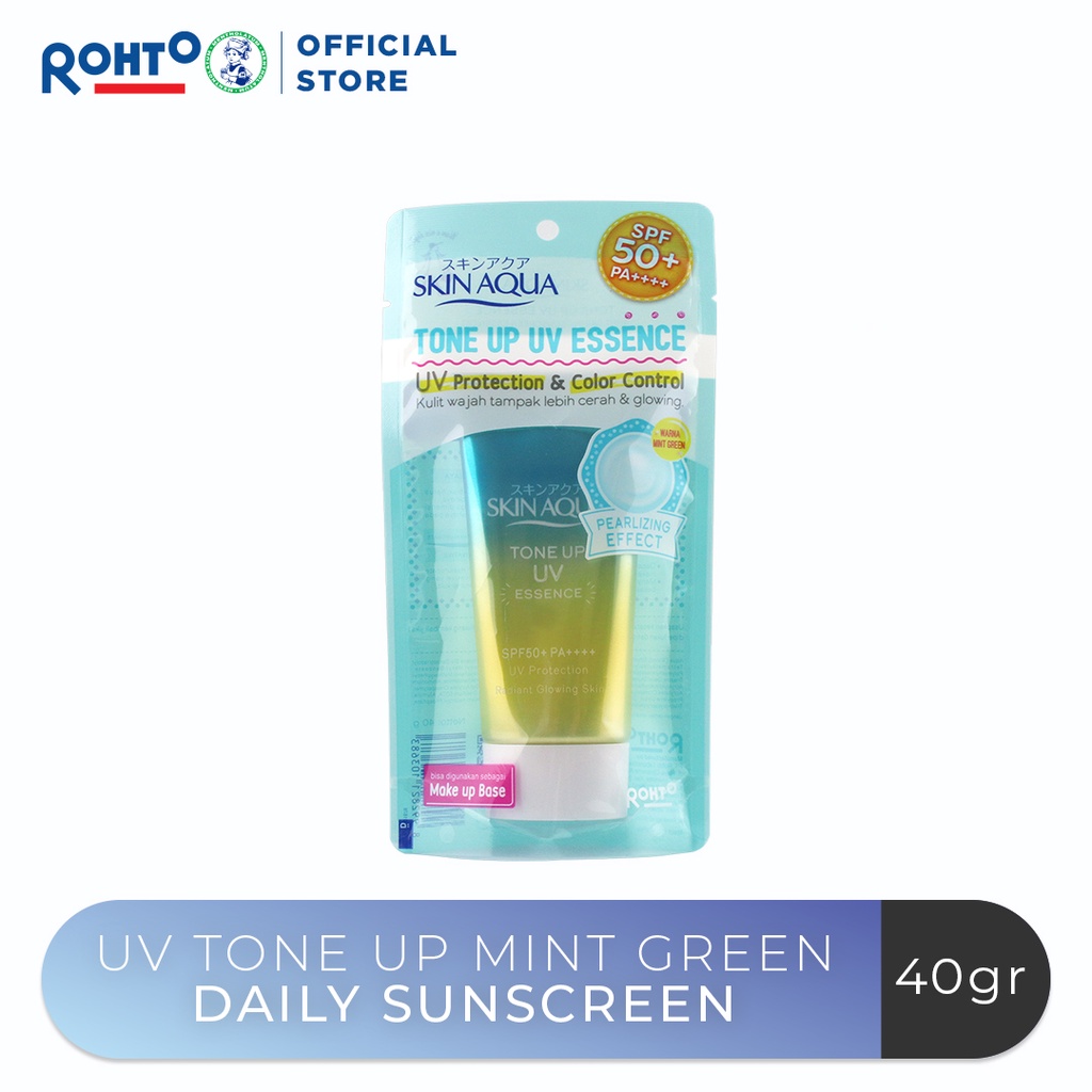 SKIN AQUA Tone Up UV Essence Mint Green Sunscreen SPF50