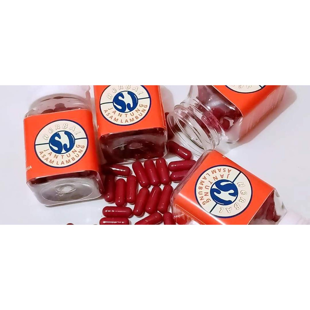 Herbal SJ Kapsul Asam Lambung dan Jantung