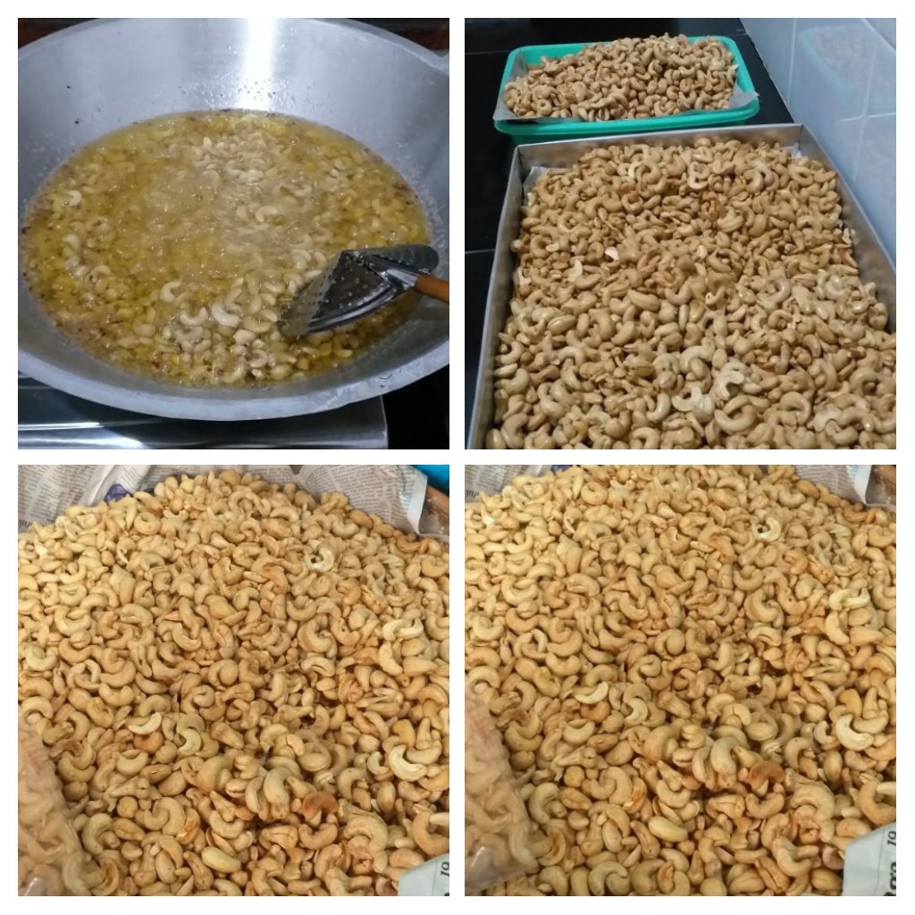 

Kacang Mede/Mete Matang Asli Wonogiri kemasan 1/2 kg