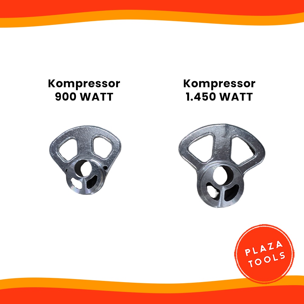 Crank Shaft AUARITA Kompresor Listrik Oilless Tanpa Oli Original