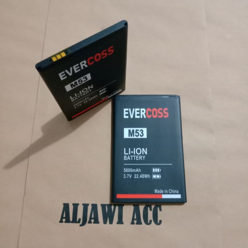 Batre Bt Baterai Battery Cross Evercoss M53 Original Battery Hp