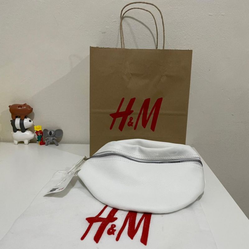 Waist Bag H&M + Paper bag polos original lengkap