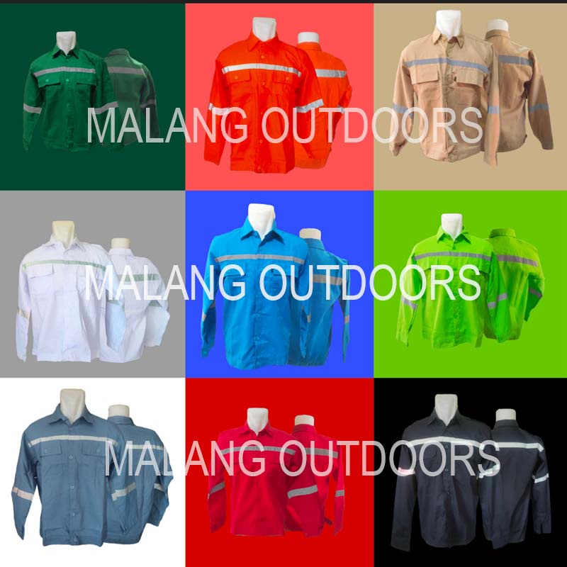 Wearpack Katelpak Safety Skotlet Atasan Kemeja Kerja Atasan Katelpak