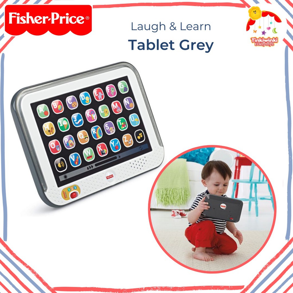 Fisher Price Laugh and Learn Tablet Grey