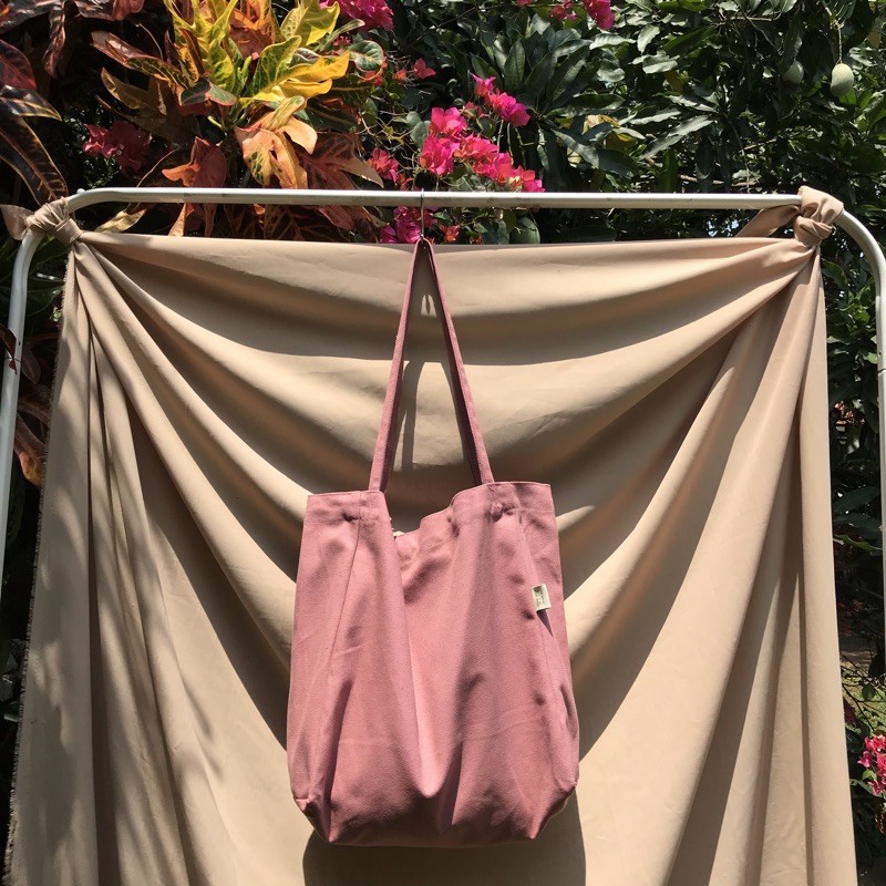 Cabiciks - Mauve Baggy Tote Bag