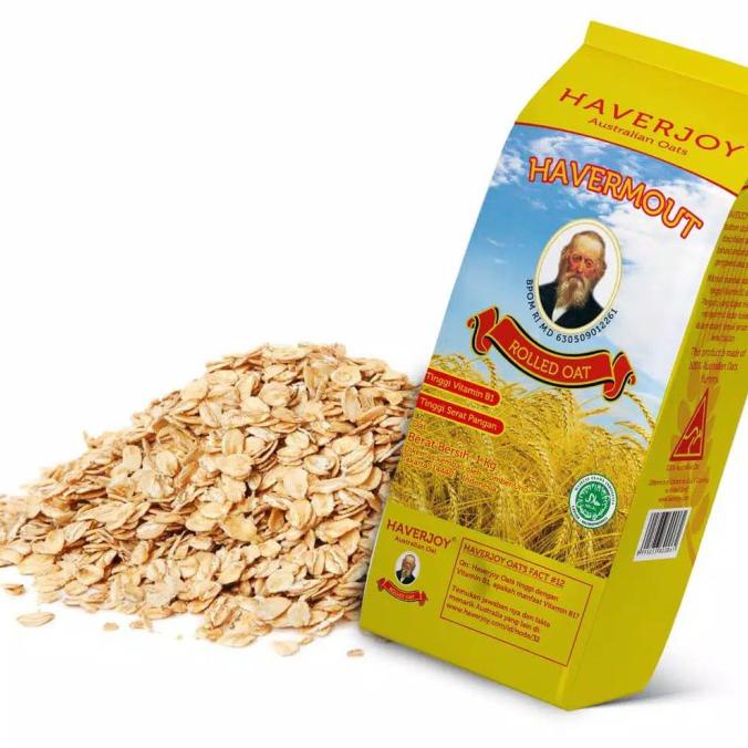 

TERMURAH Haverjoy Rolled Oats 1kg Kode 1164