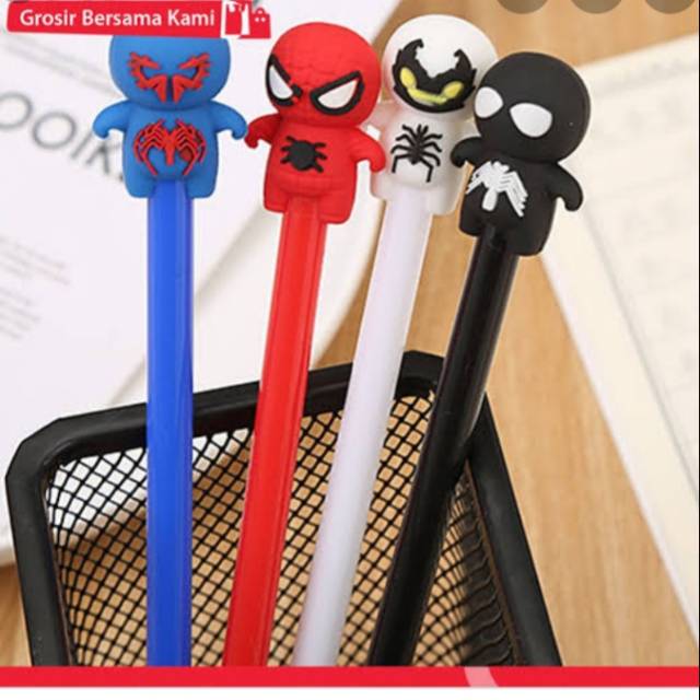 

Pulpen karakter Spiderman lucu dan murah