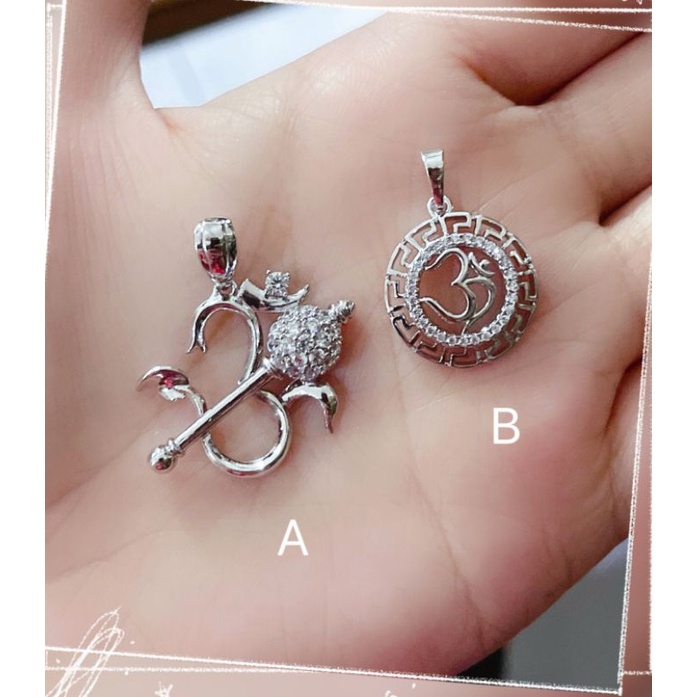 Liontin omkara silver awet terlaris