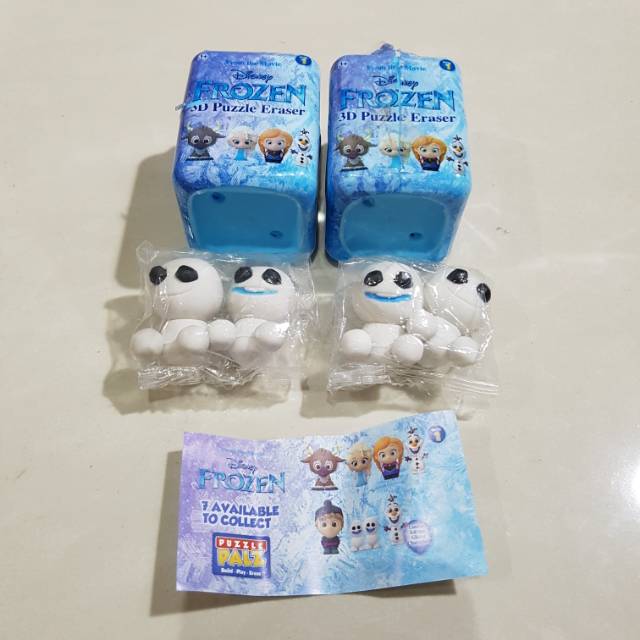 

Penghapus Disney Frozen Puzzle Palz / 3D Puzzle Eraser