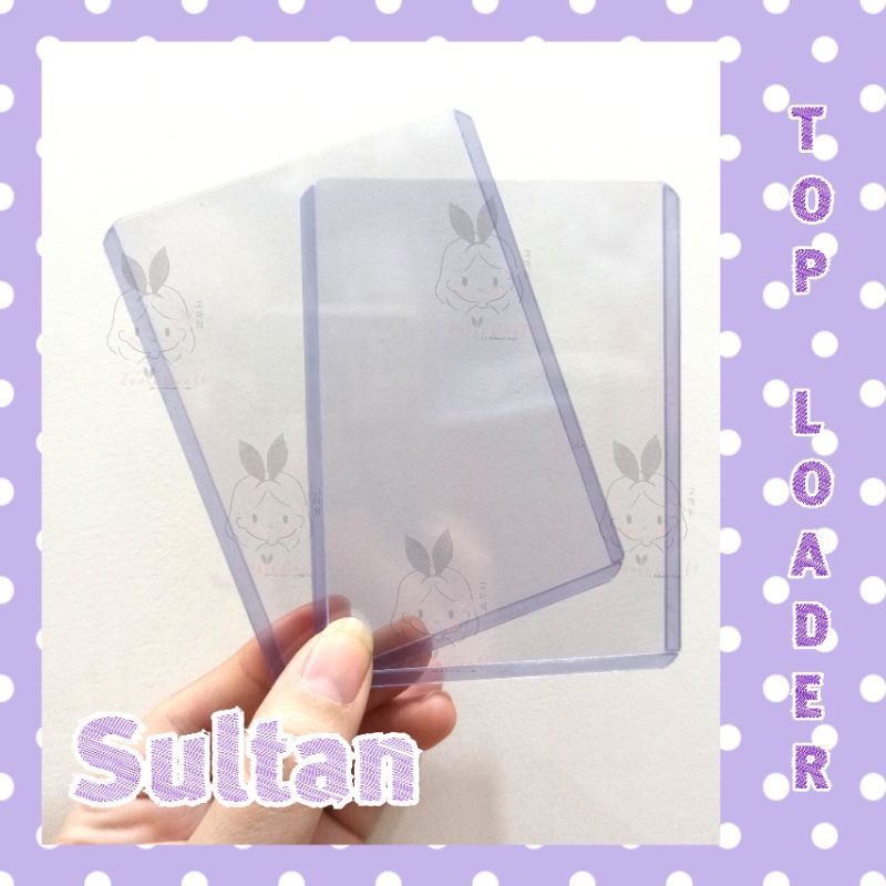 

LC Toploader Toploader sultan 35pt 3x4 sleeve card kpop ( 1 pc ) PC card POLAROID POLCO