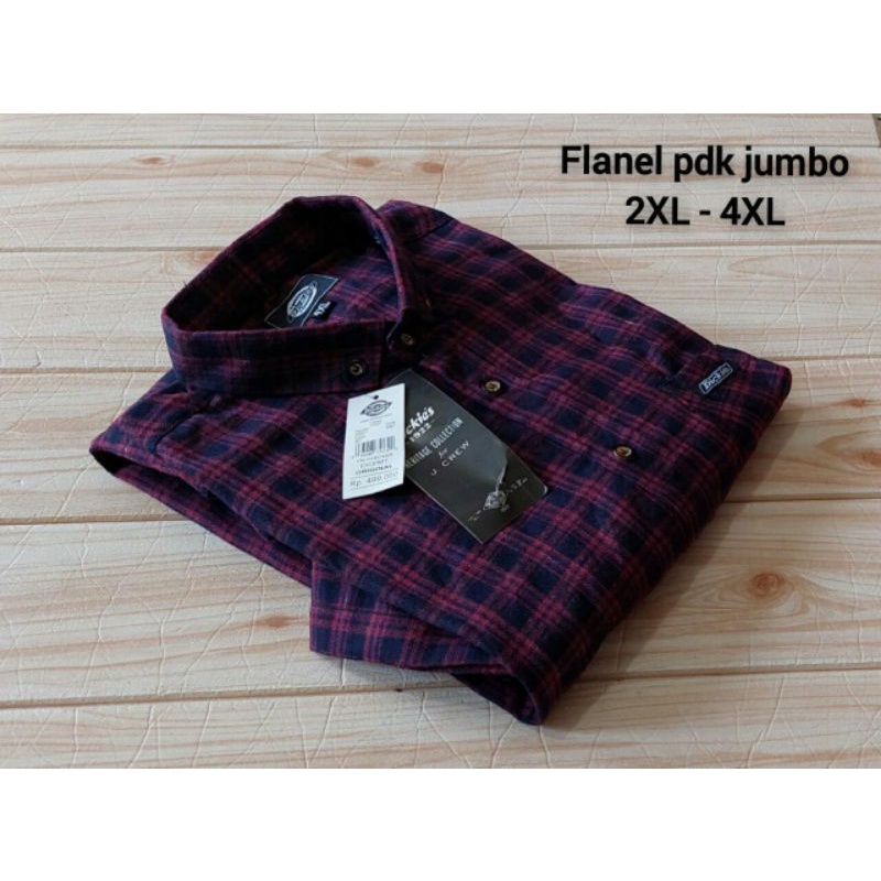 flanel pendek jumbo pria size XXL-XXXL-XXXXL import distro terbaru hits