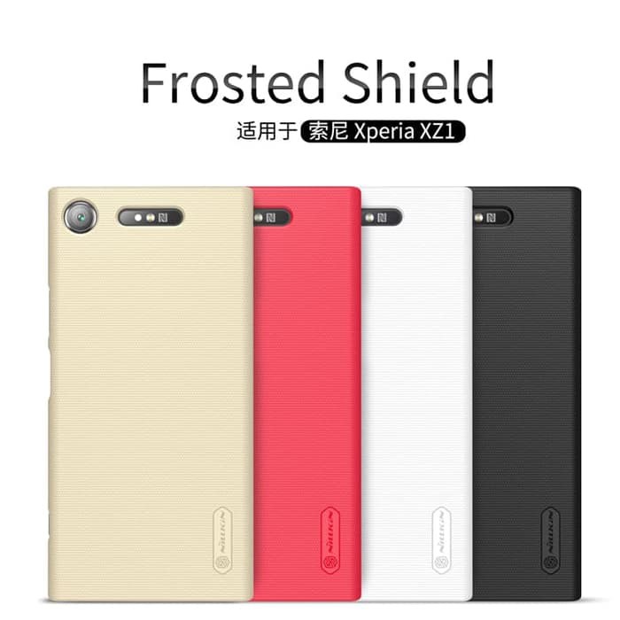 SONY Xperia XZ1 NILLKIN Frosted Hardcase (Free Anti Gores)