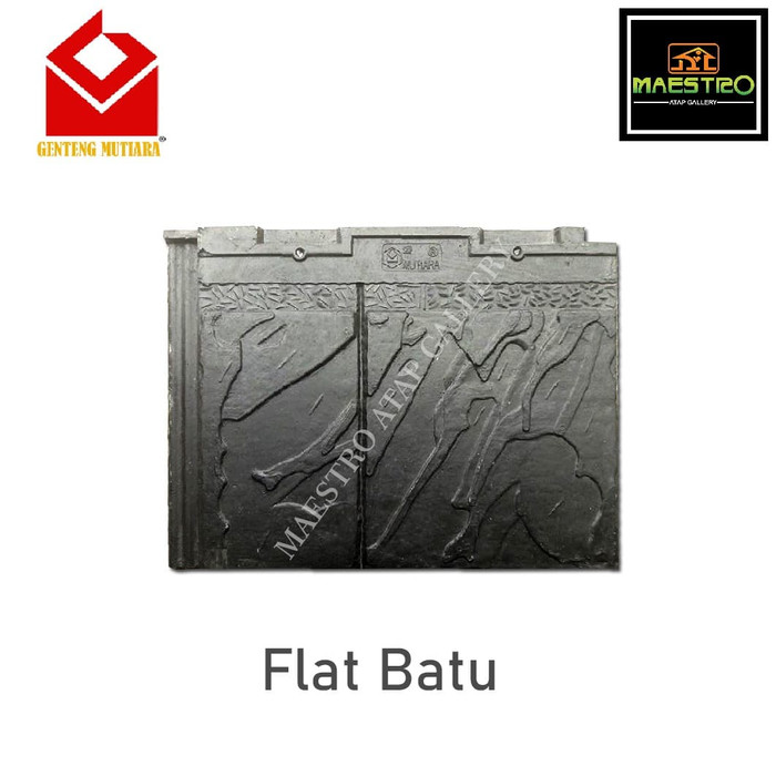 Mutiara Genteng Beton Flat Batu