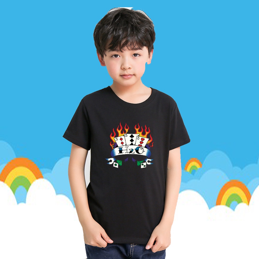 Baju Anak Kaos Band H2O BAND