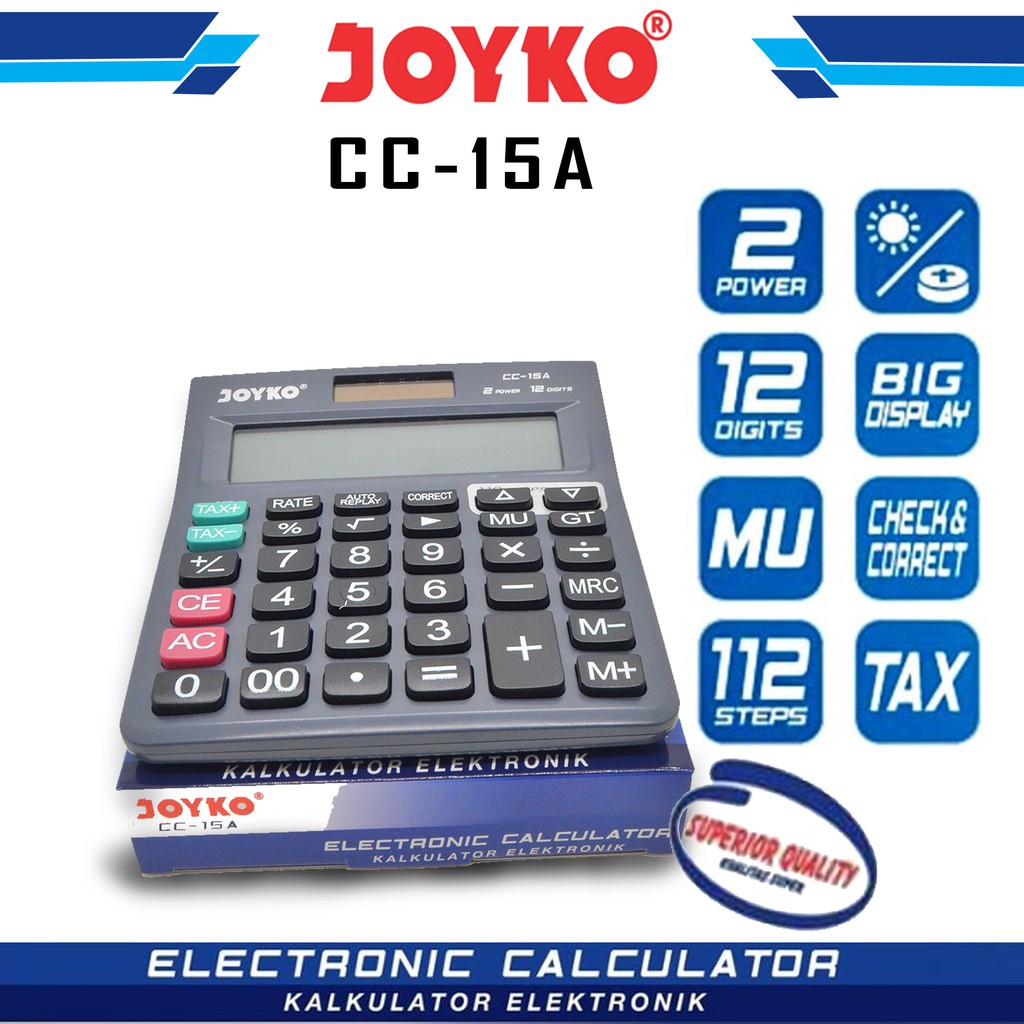 

Kalkulator JOYKO CC-15A 12 Digit