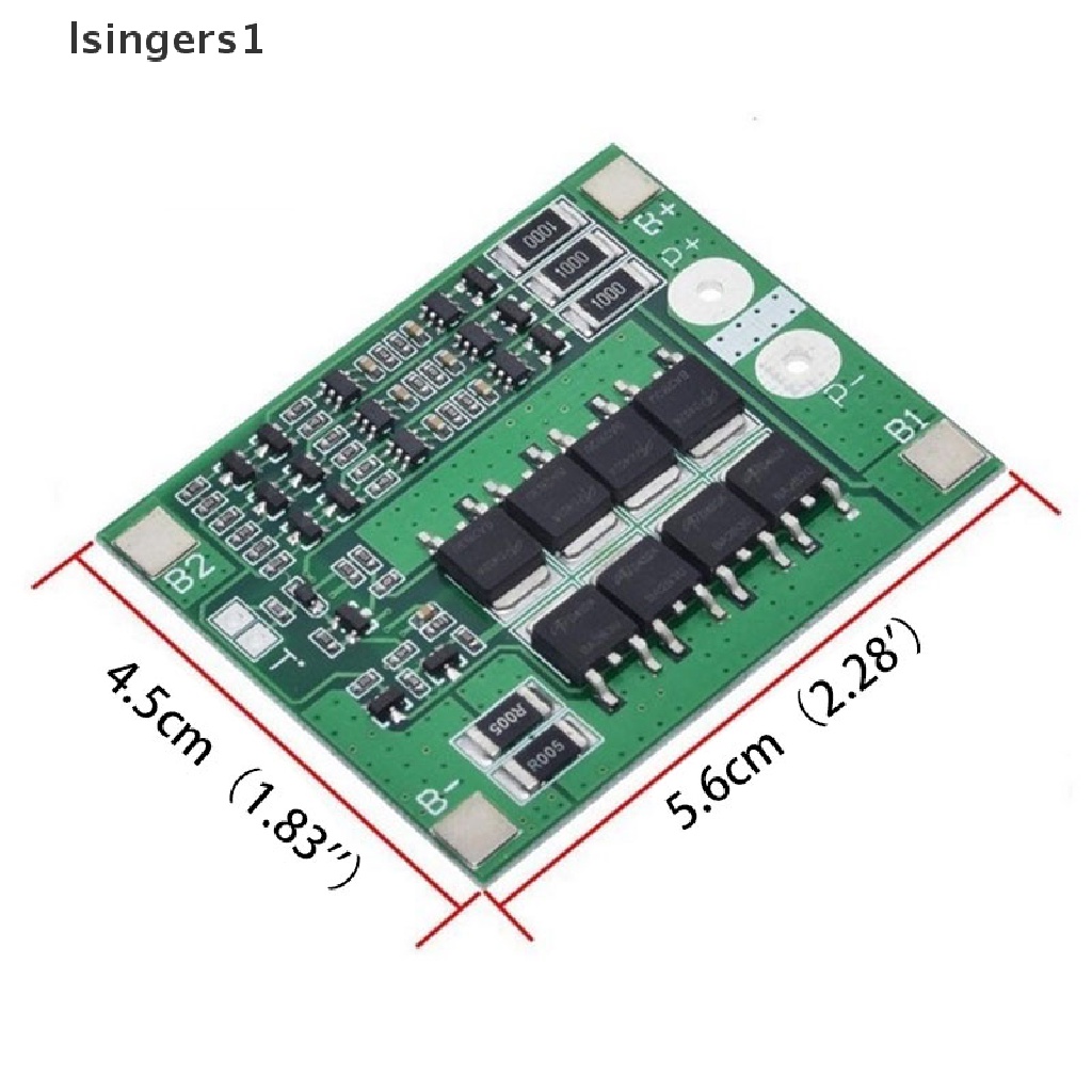 (lsingers1) Papan Sirkuit PCM Charger Baterai 25A 12V BMS Dengan Balan