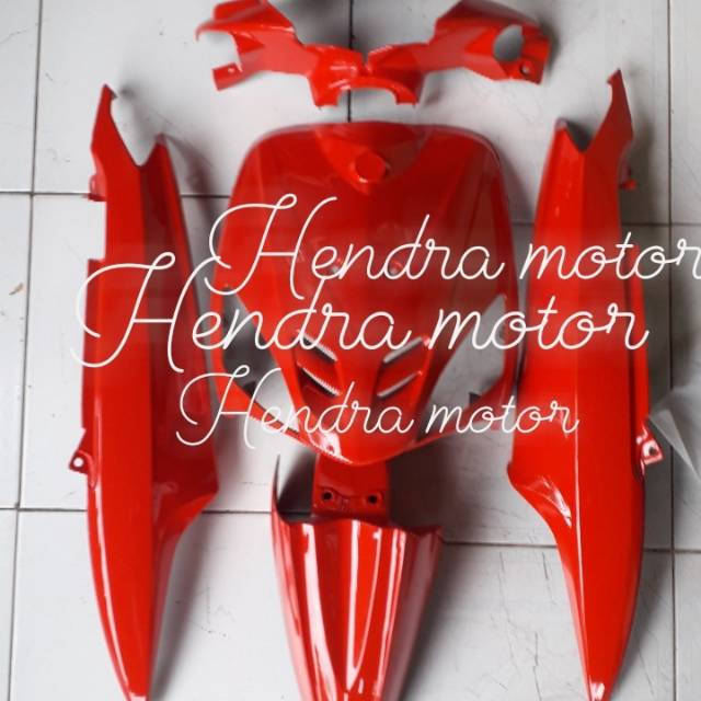 Body halus mio sporty merah cabe